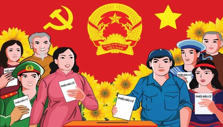 Ministries and sectors are requested to pay special attention to promoting election publicity and legal education. - Illustrative image (baochinhphu.vn)