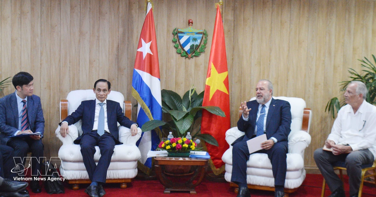 Vietnam, Cuba promote comprehensive cooperation in new development stage