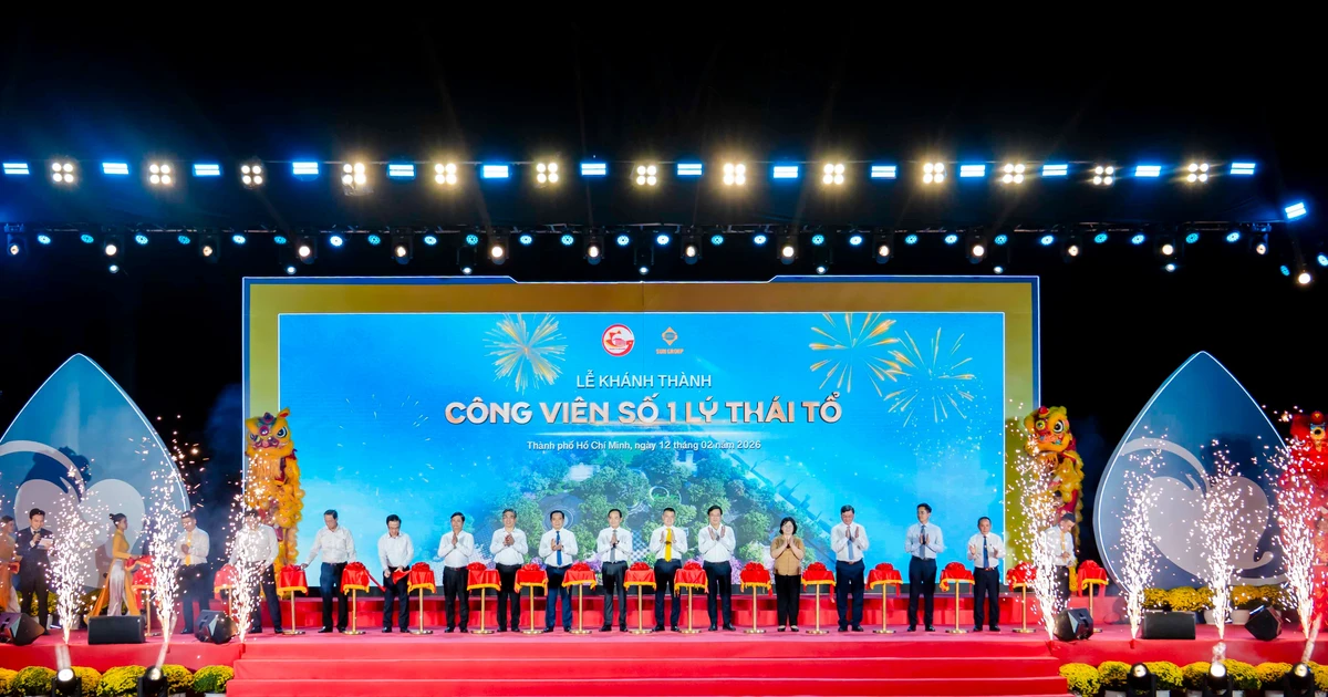 New civic heart in urban core: No.1 Ly Thai To Park officially opens in Ho Chi Minh City