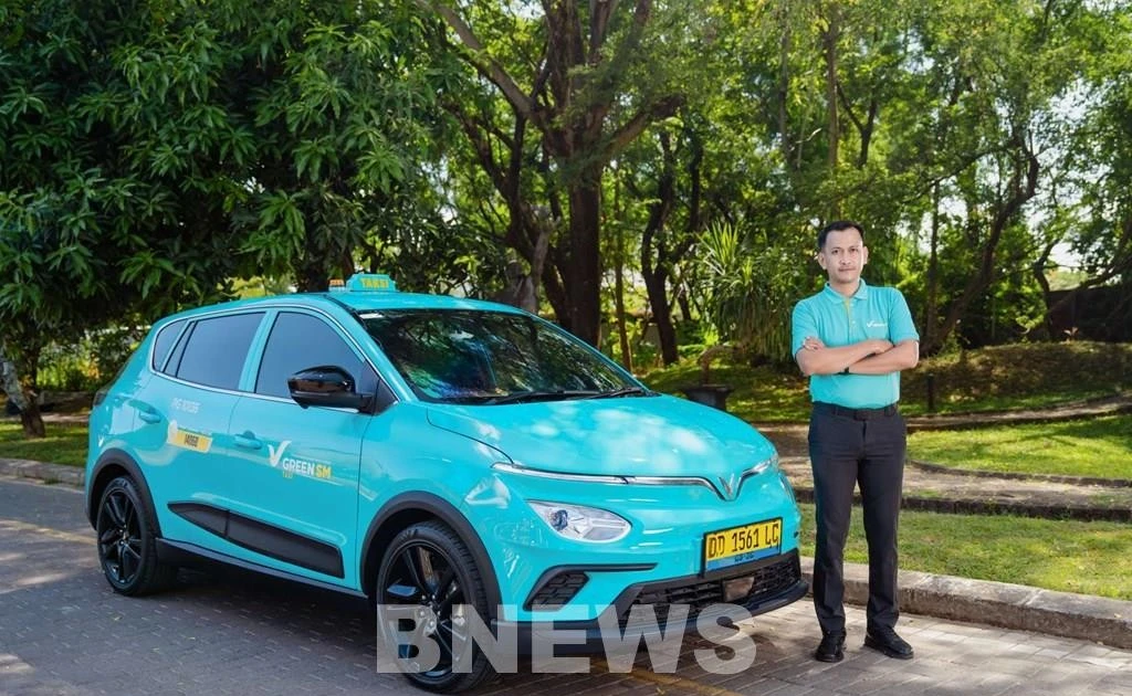 Vietnamese business expands electric taxi service in Indonesia