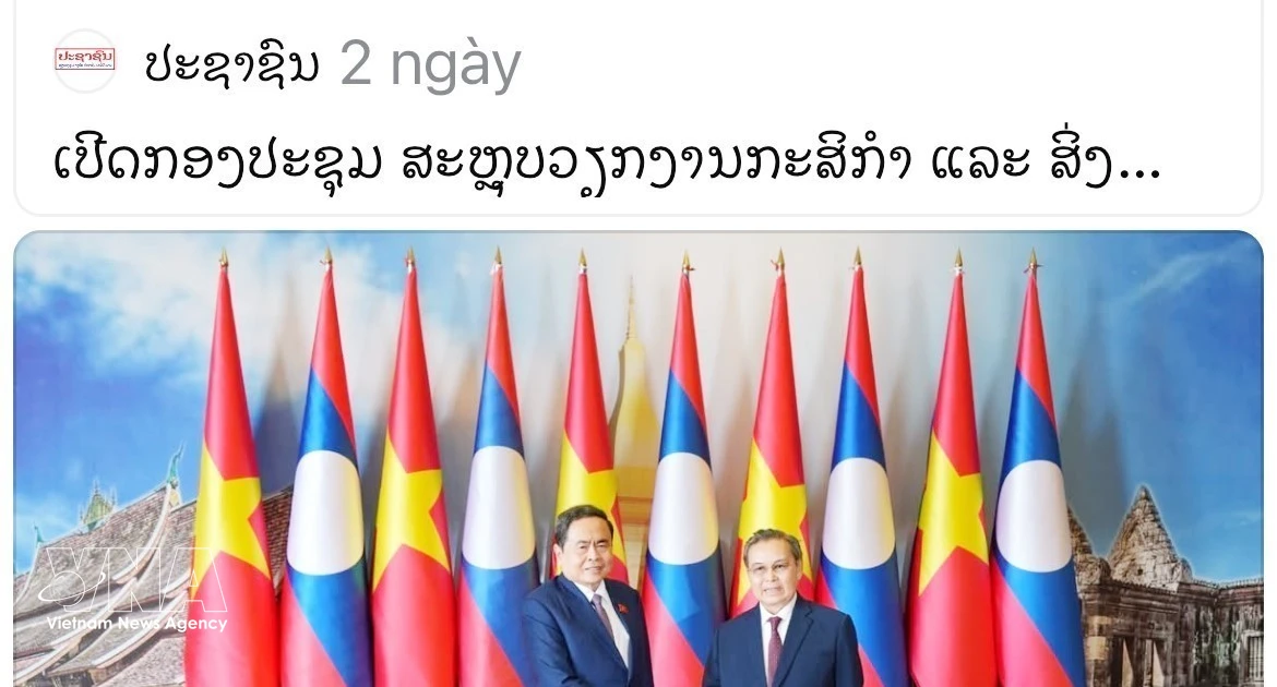 Vietnam, Laos step up parliamentary cooperation to realise strategic cohesion