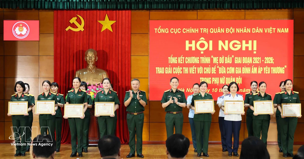 Military women support nearly 1,000 orphaned children through "Adoptive Mother" programme