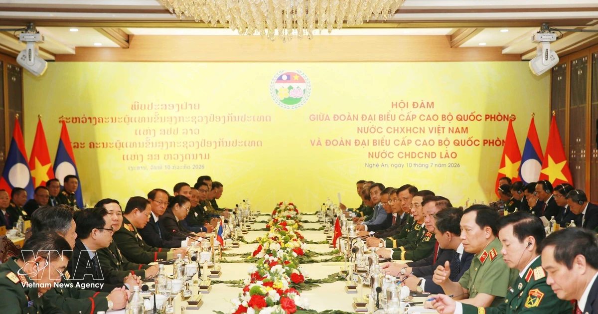 Vietnam, Laos discuss ways to strengthen defence cooperation at high-level talks