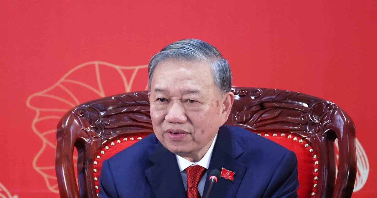 Congratulations sent to Party General Secretary To Lam on re-election