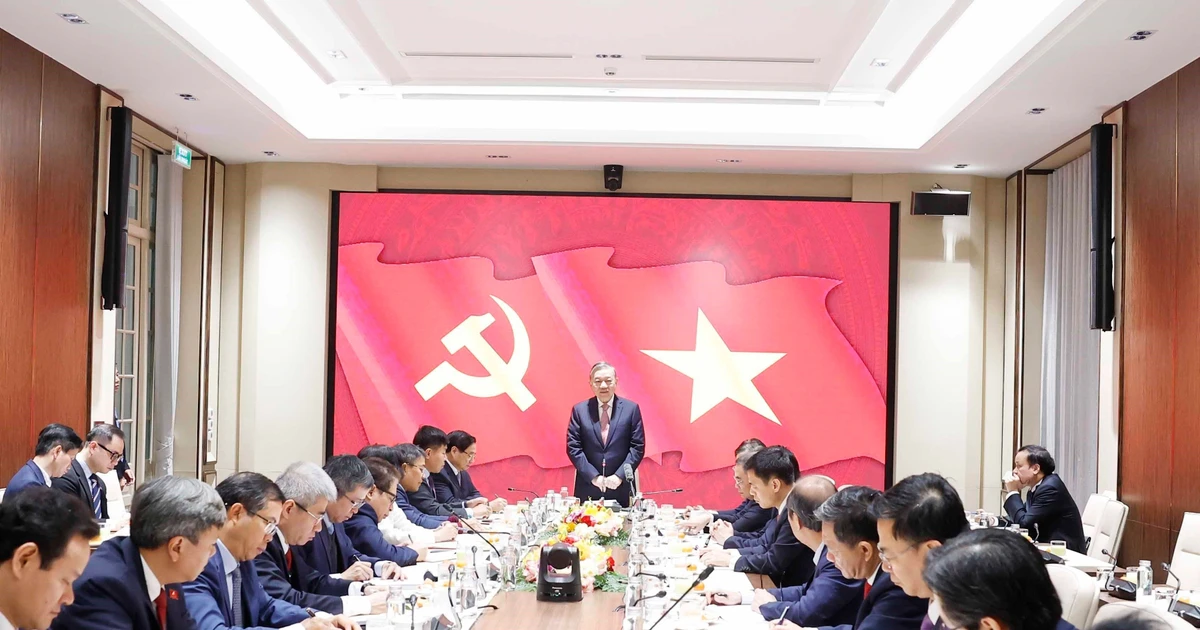 Party chief urges promoting image of “new Vietnam”