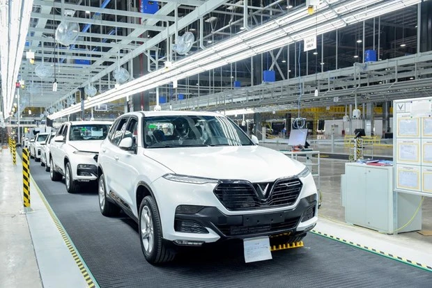 Visual Auto Factory VinFast automobile factory to become operational in June