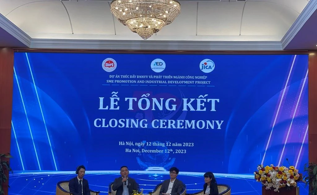 Japanese-funded project helps enhance capacity of Vietnamese SMEs