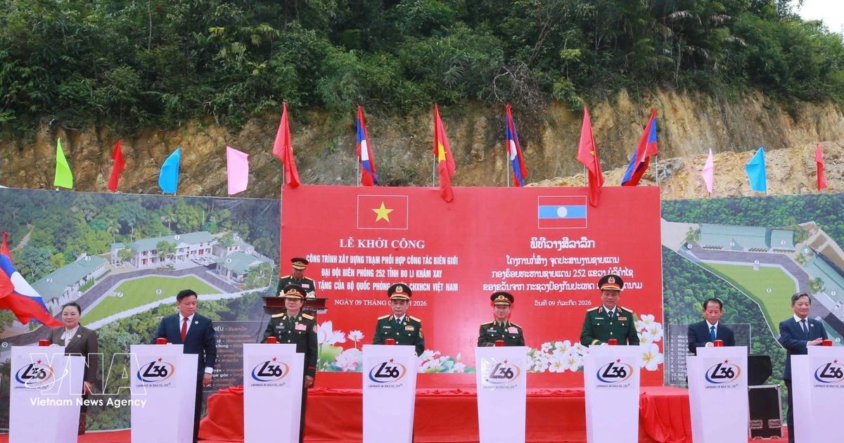 Work starts on Vietnam-Laos border guard coordination station