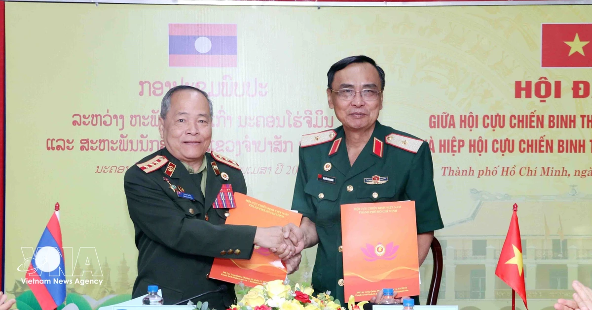 Ho Chi Minh City, Lao locality share experience in veterans’ association work