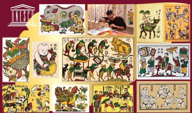 Infographic: Dong Ho folk painting craft - UNESCO's Intangible Cultural Heritage in Need of Urgent Safeguarding