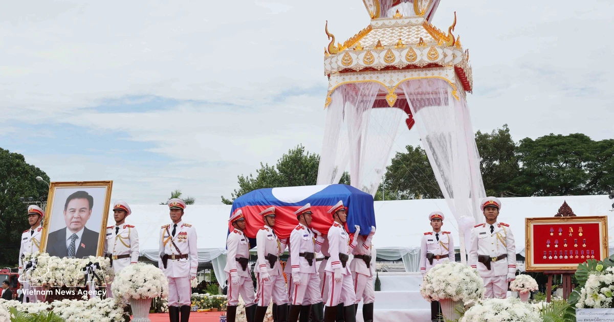 Laos holds State funeral for National Assembly President