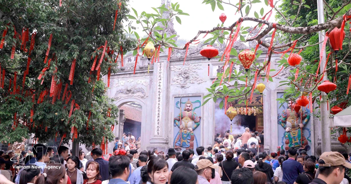 Phu Tho serves nearly 6.5 million visitors during Hung Kings Commemoration Day 2026
