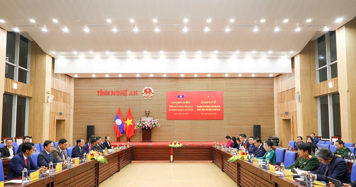 Nghe An boosts cooperation in eight areas with Lao province