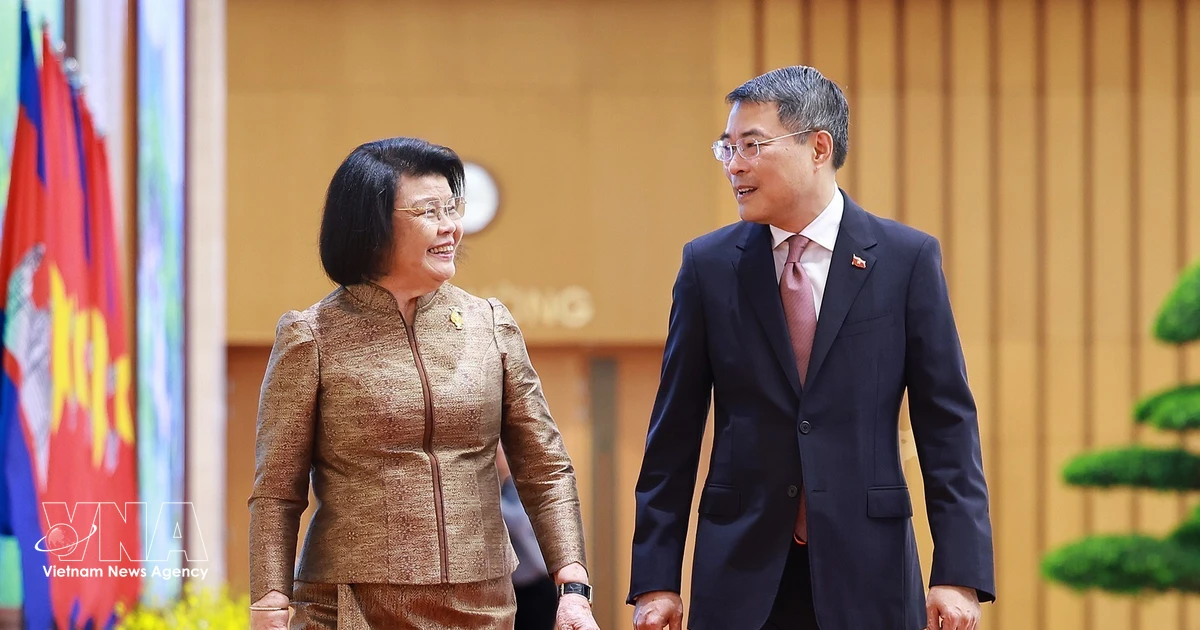 Prime Minister meets with Cambodian National Assembly President