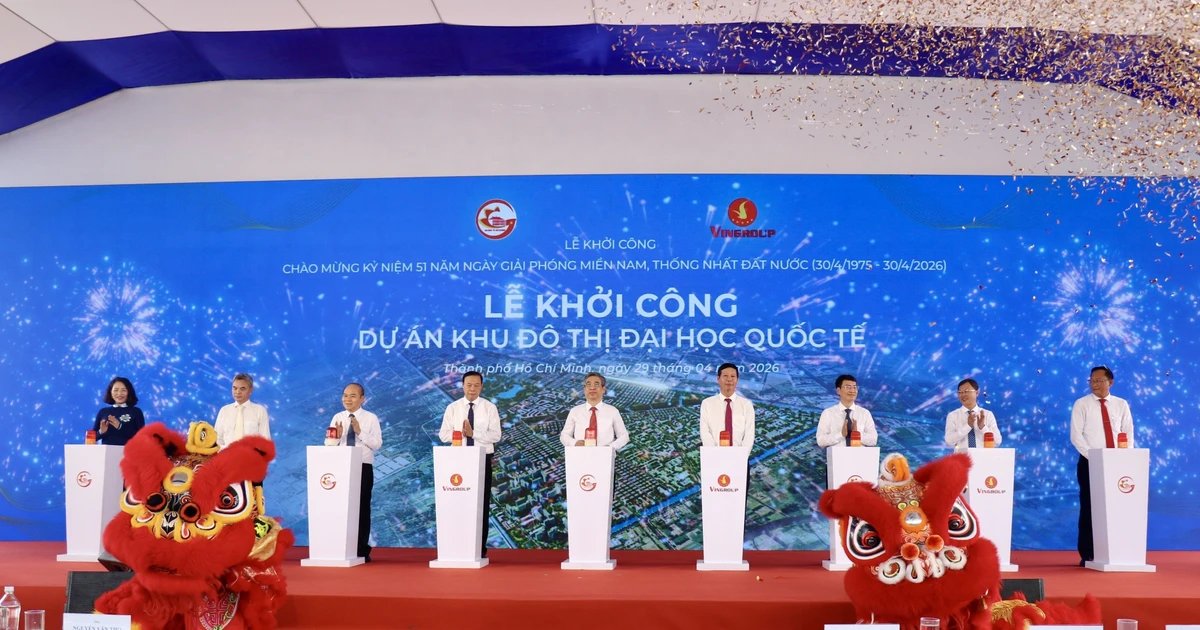 Vingroup breaks ground on 880-ha international university urban area in Ho Chi Minh City