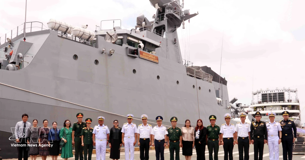 Thailand's naval ship pays friendship visit to Ho Chi Minh City