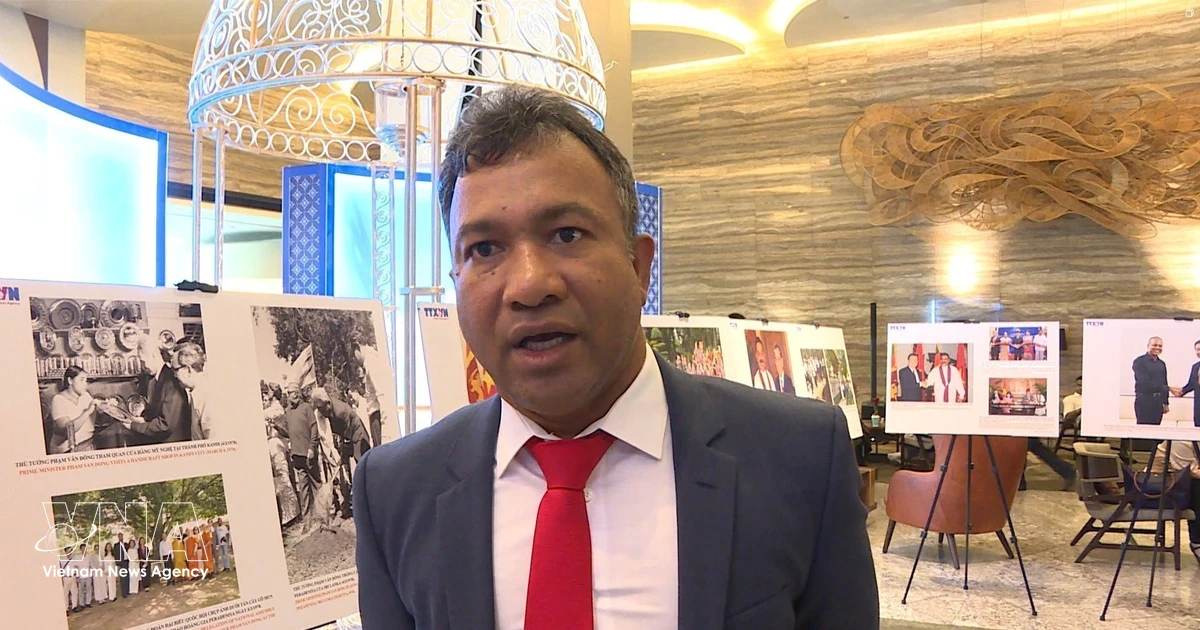 Photos highlight Vietnam – Sri Lanka friendship journey
