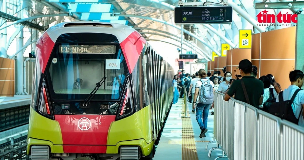 Nhon–Hanoi Station metro line to fully adopt electronic identity-based fare gates