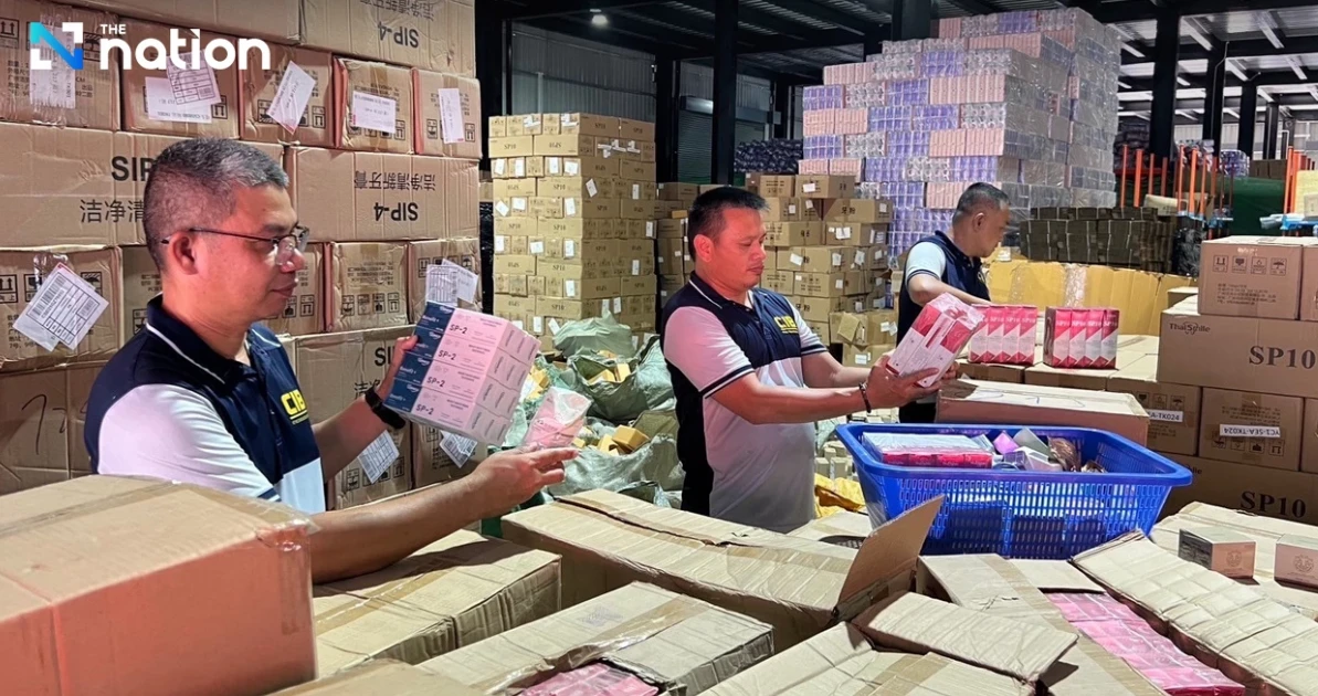Thailand seizes nearly 3 million counterfeit items
