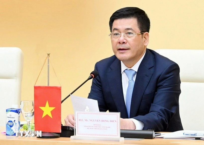 Minister of Industry and Trade Nguyen Hong Dien (Photo: VNA)
