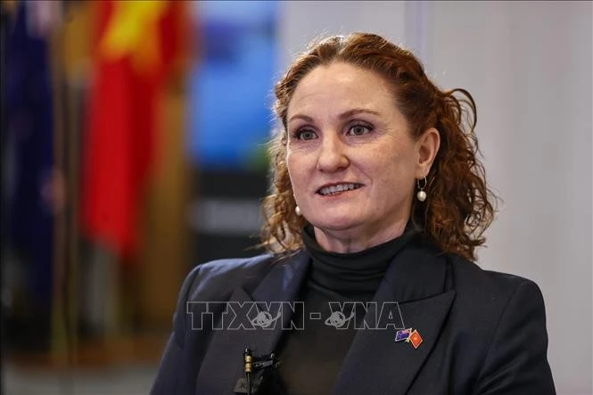 New Zealand Ambassador to Viet Nam Caroline Beresford. (Photo: VNA)