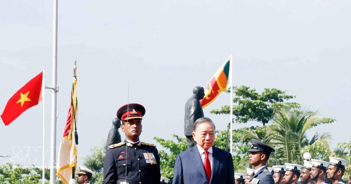 Vietnam’s top leader concludes successful state visit to Sri Lanka