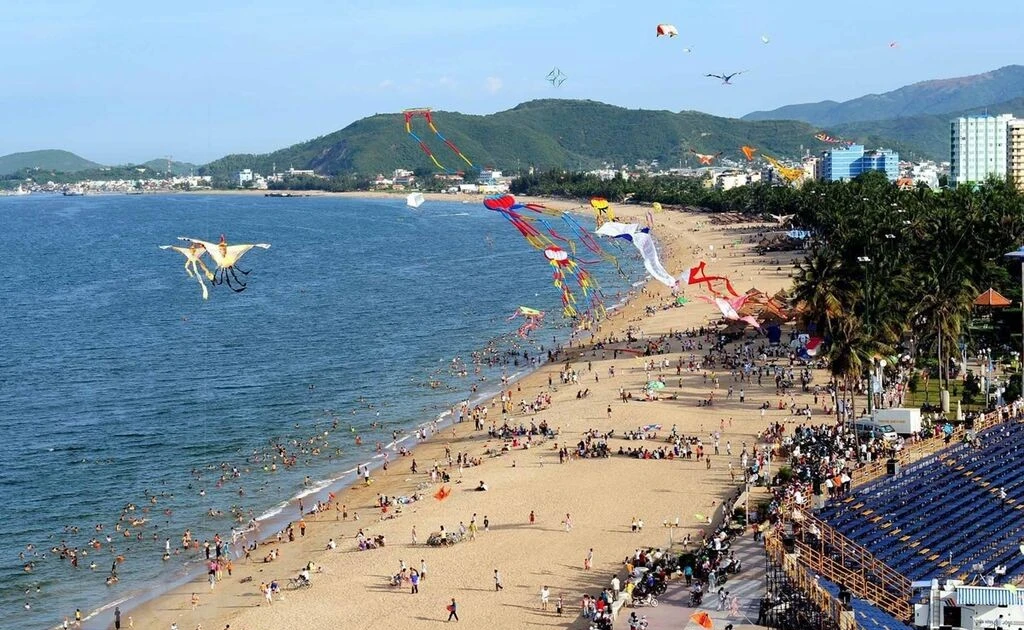 Nha Trang beach in Khanh Hoa (Photo: VNA)