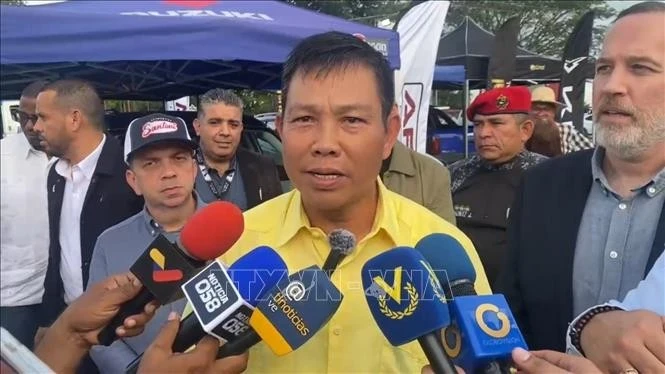 Vietnamese Ambassador to Venezuela Vu Trung My (Photo: VNA)