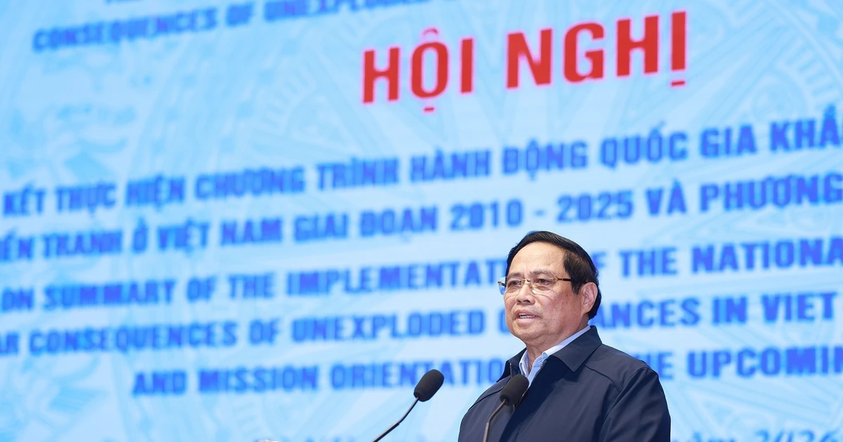 Vietnam strives to clear all land contaminated by unexploded ordnance by 2045: PM