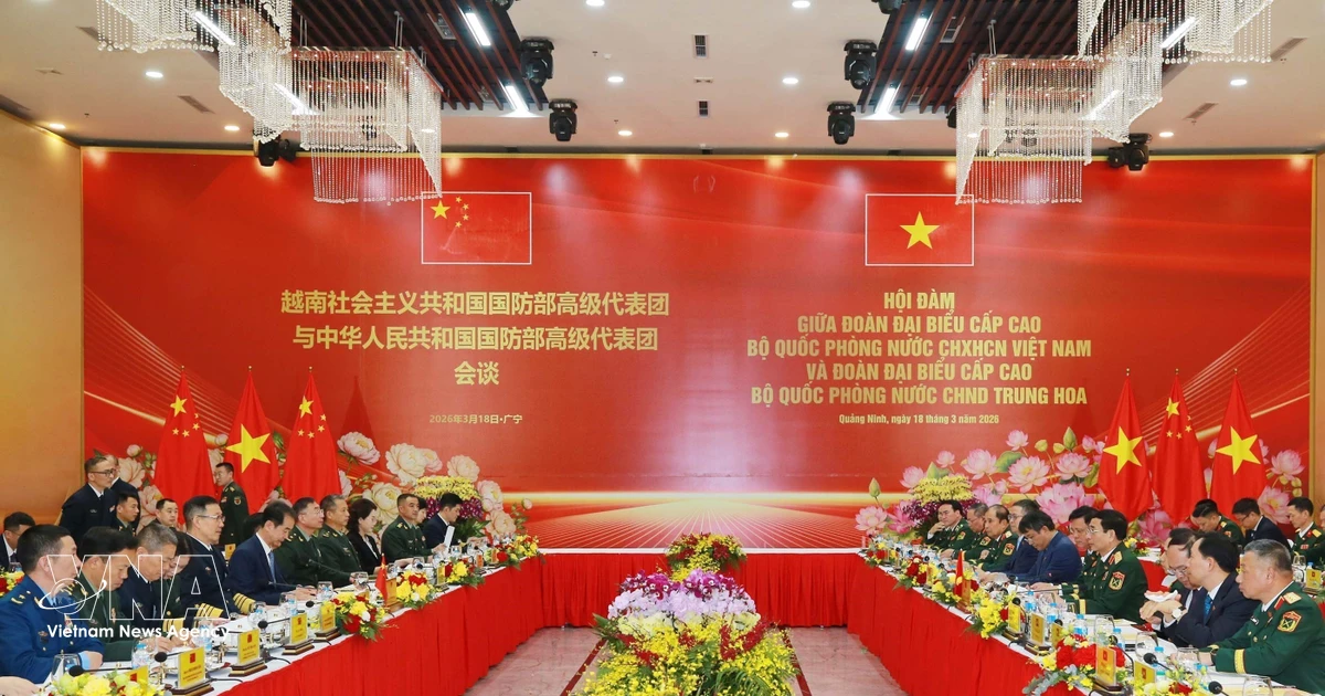 Vietnamese, Chinese defence ministers hold talks in Quang Ninh