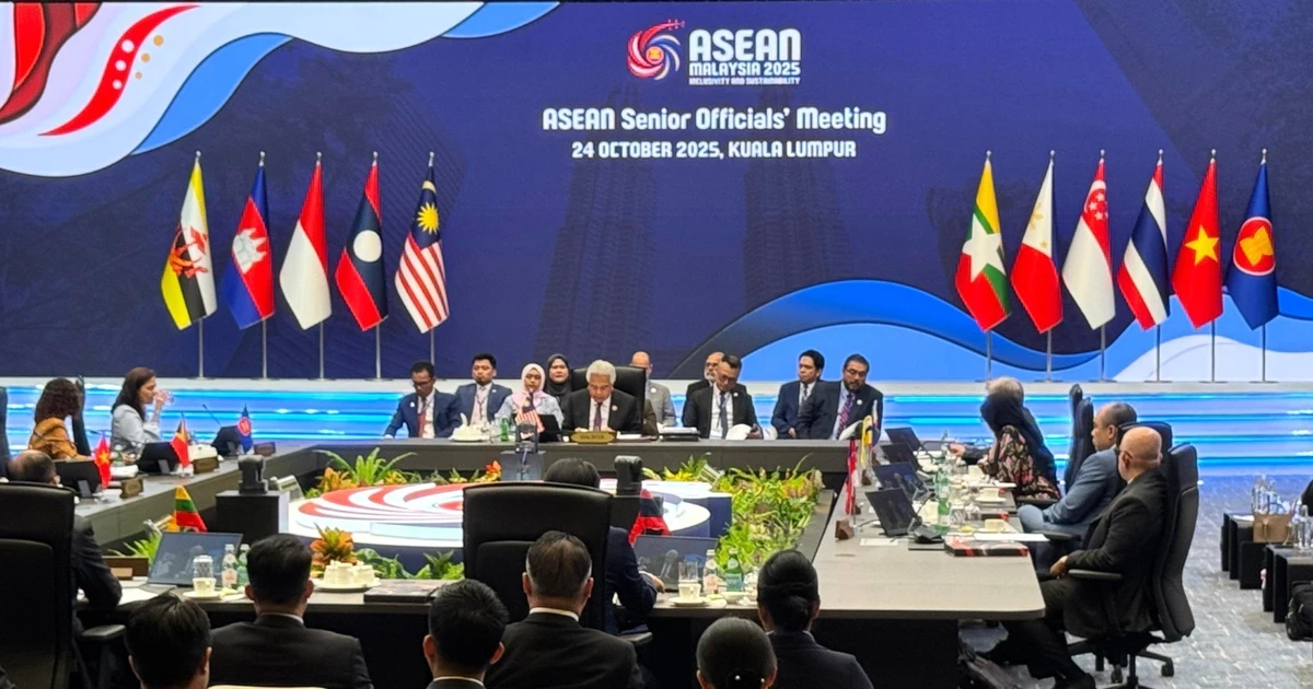 The ASEAN Senior Officials’ Meeting in Kuala Lumpur on October 24 (Photo: VNA)