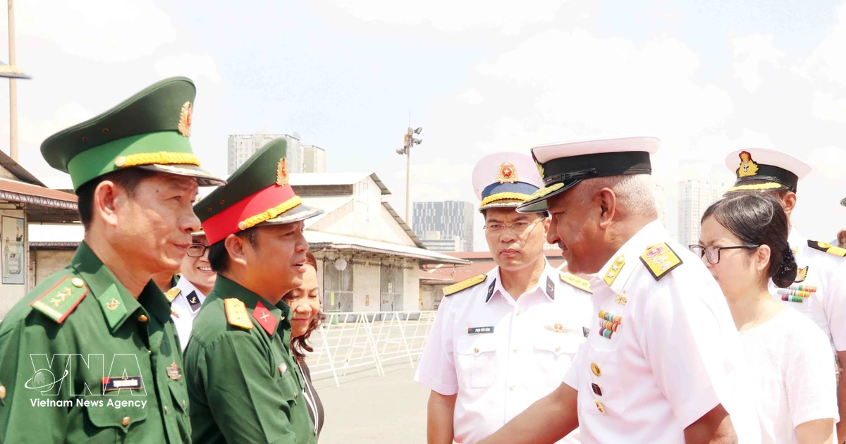 Indian Navy flotilla begins goodwill visit to Ho Chi Minh City