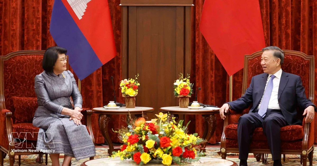 Vietnamese leaders welcome President of Cambodian National Assembly