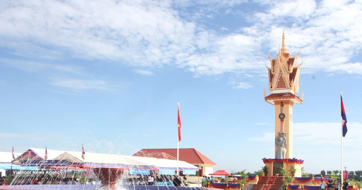 New Vietnam–Cambodia friendship monument inaugurated in Pursat province