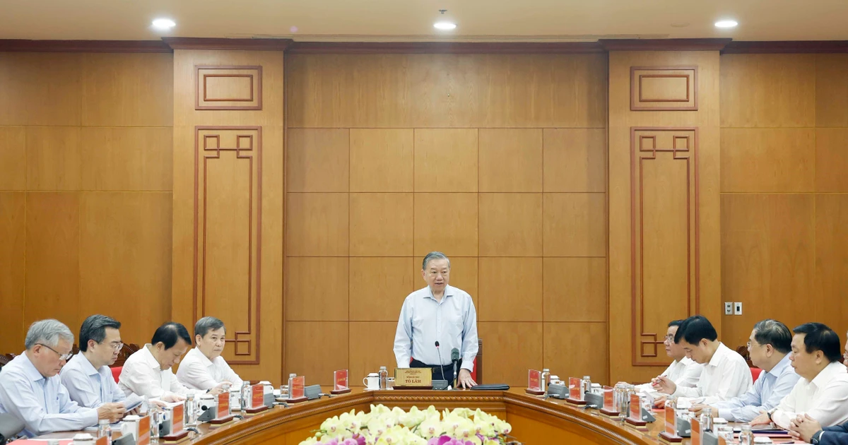 Gallery - Party chief calls for resolute fight against “internal enemy” with new thinking | Vietnam+ (VietnamPlus)