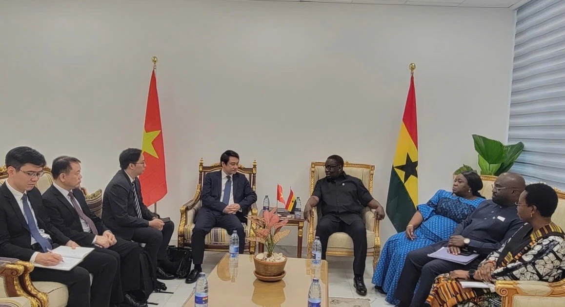 Vietnam, Ghana seek to expand cooperation in various sectors