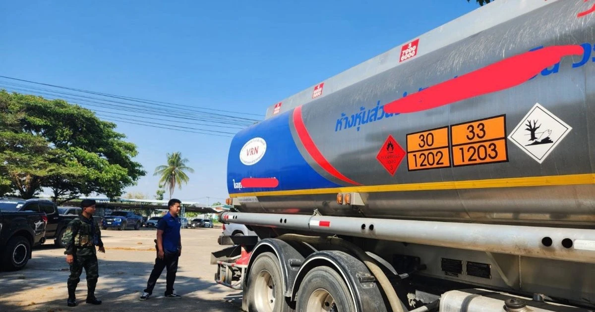 Thailand seizes 20,000 litres of diesel bound for Myanmar