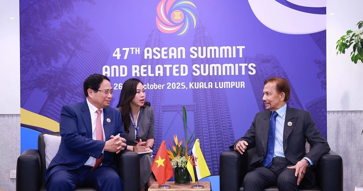PM meets with leaders of Brunei, Malaysia, Timor-Leste on 47th ASEAN Summit sidelines