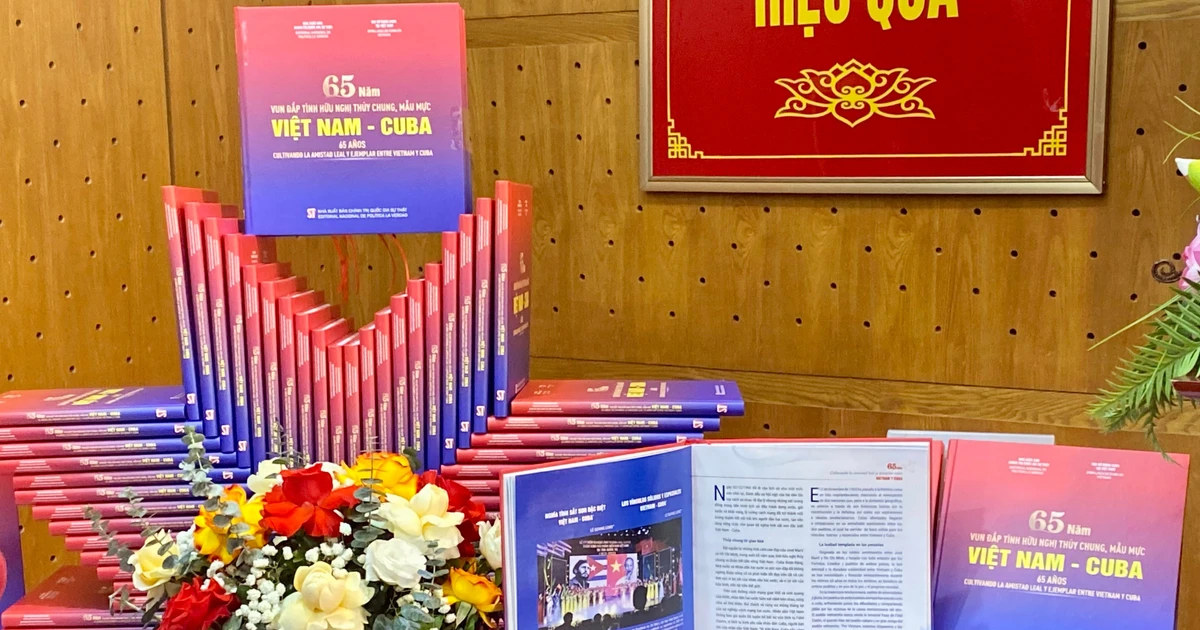 Book detailing historic development of relations between Vietnam–Cuba launched in Hanoi