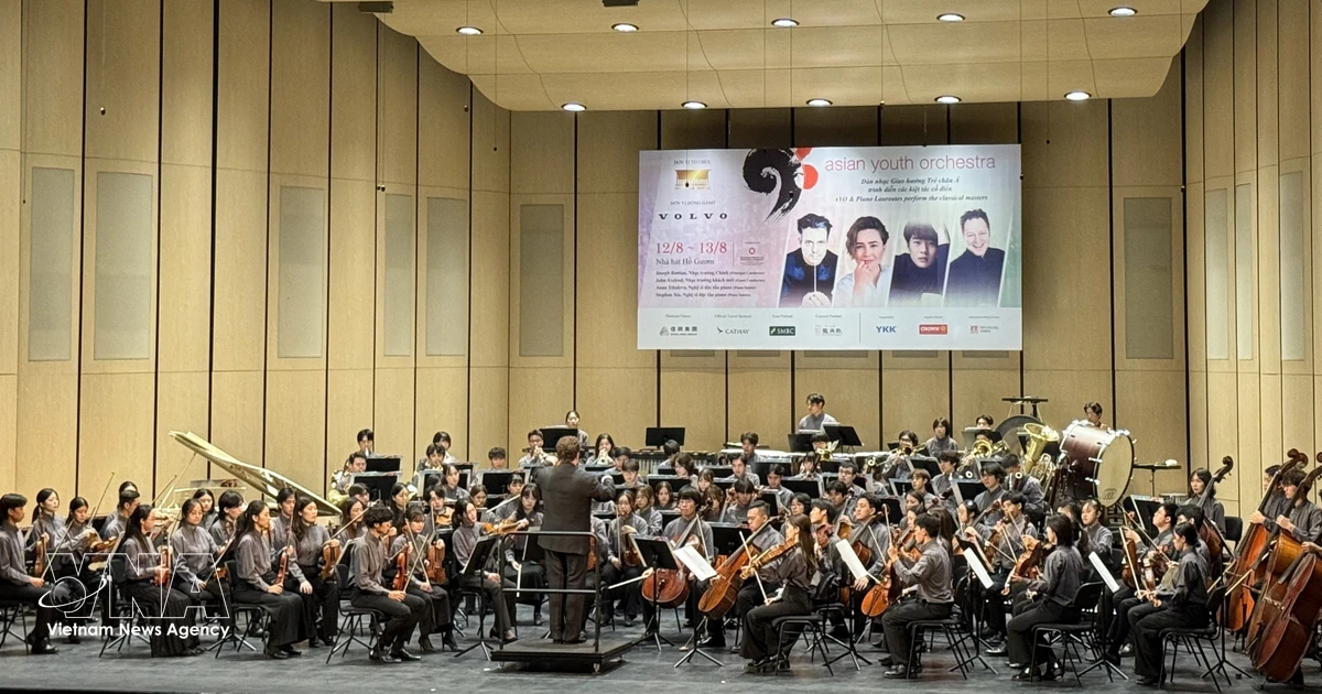 Asian Youth Orchestra performs classical masterpieces in Hanoi