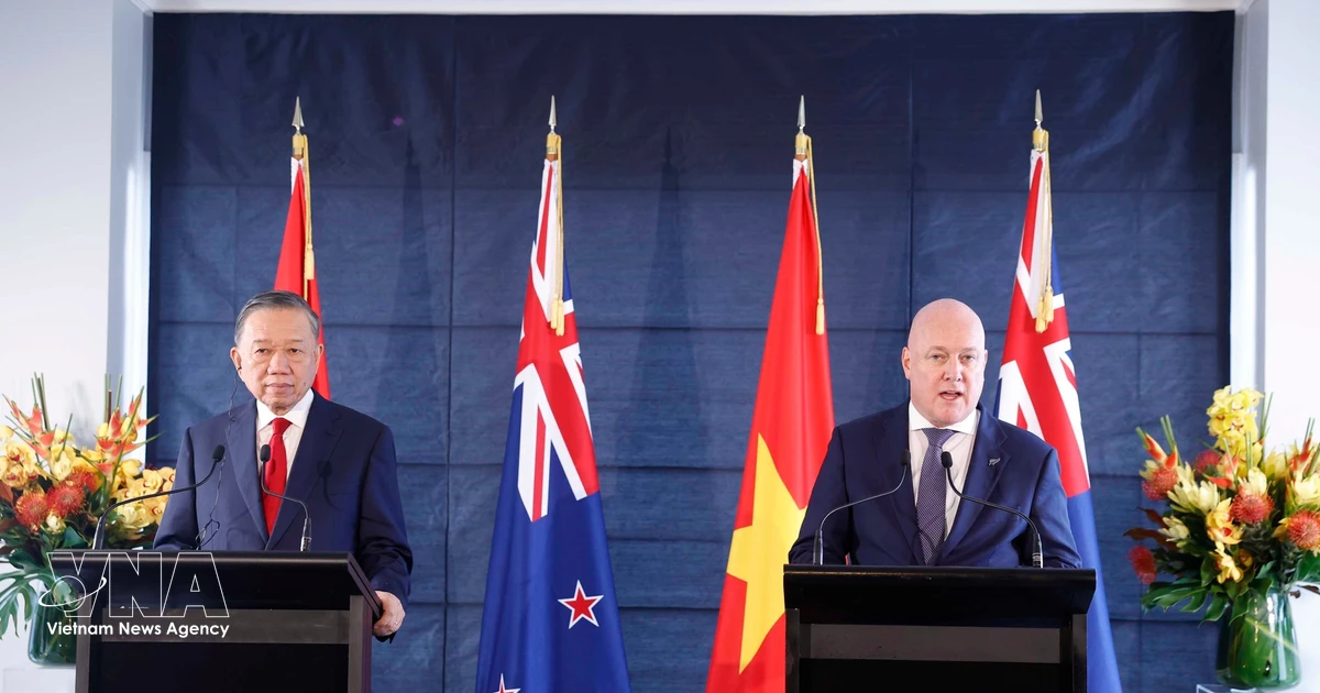 Vietnam, New Zealand leaders witness exchange of cooperation documents