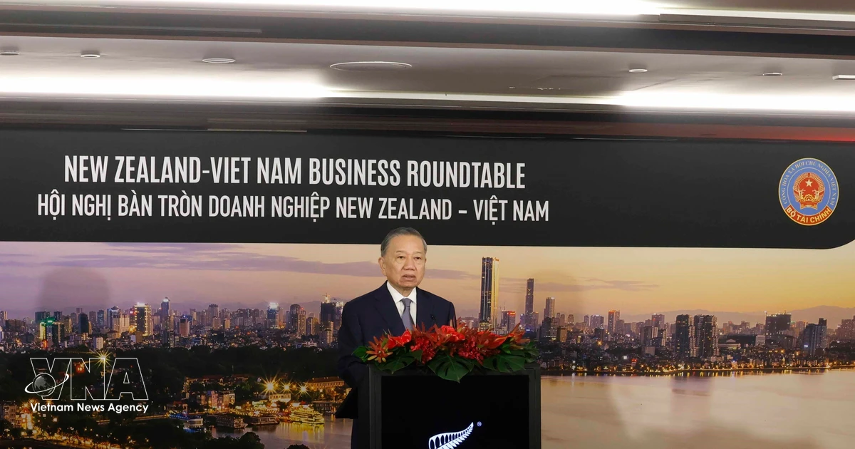 Top leader calls for joint Vietnam–New Zealand efforts to create new growth drivers