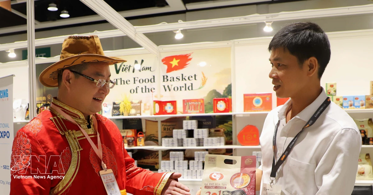 Vietnam pushes coffee, farm produce at Hong Kong food expo