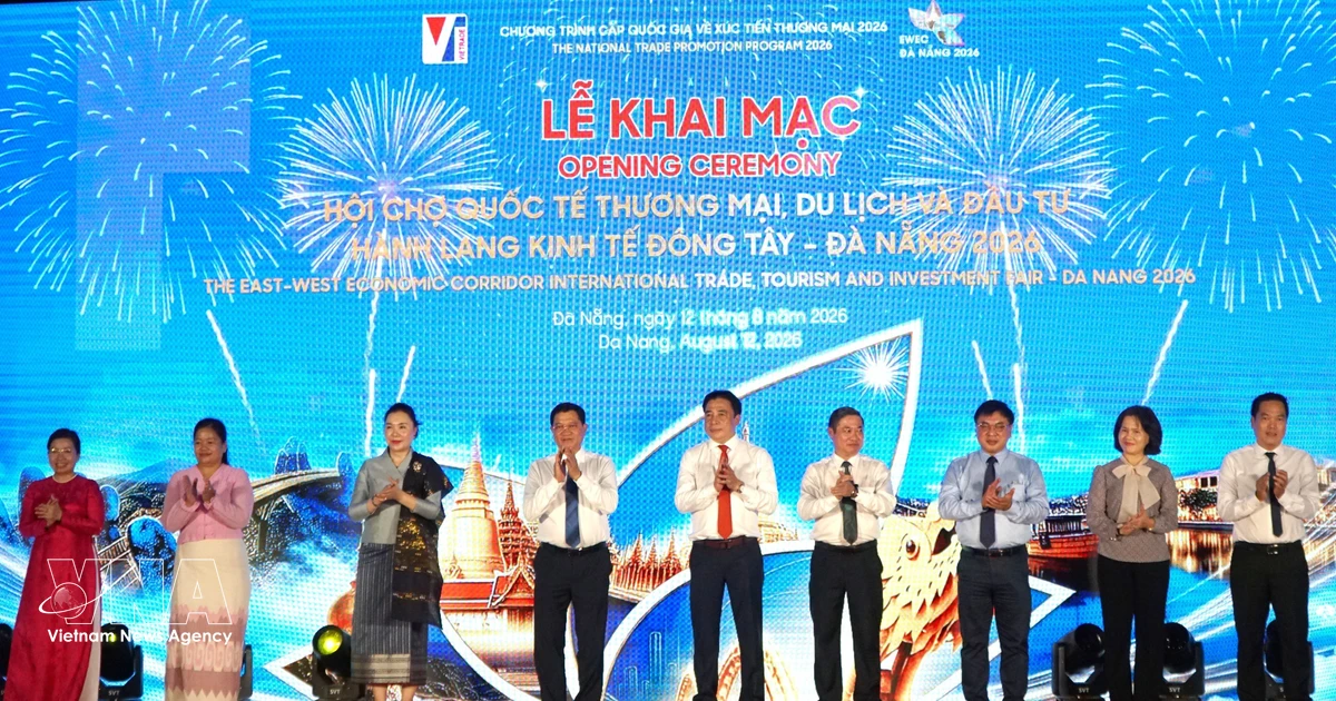EWEC-Da Nang 2026 trade, tourism, investment fair opens