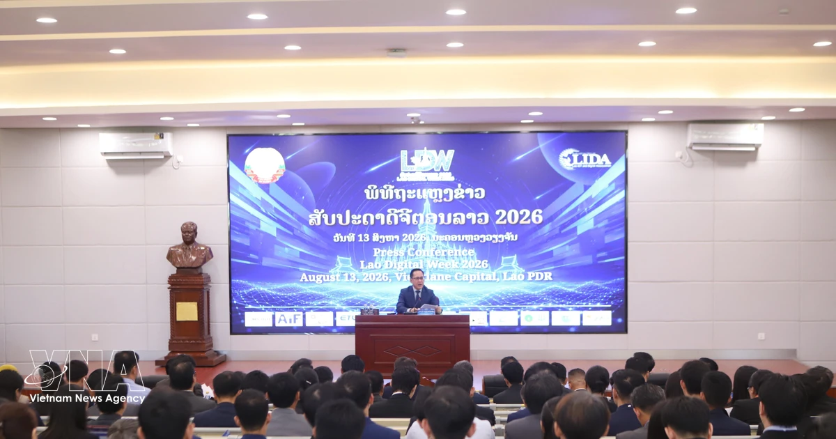 Lao Digital Week 2026 slated for October in Vientiane