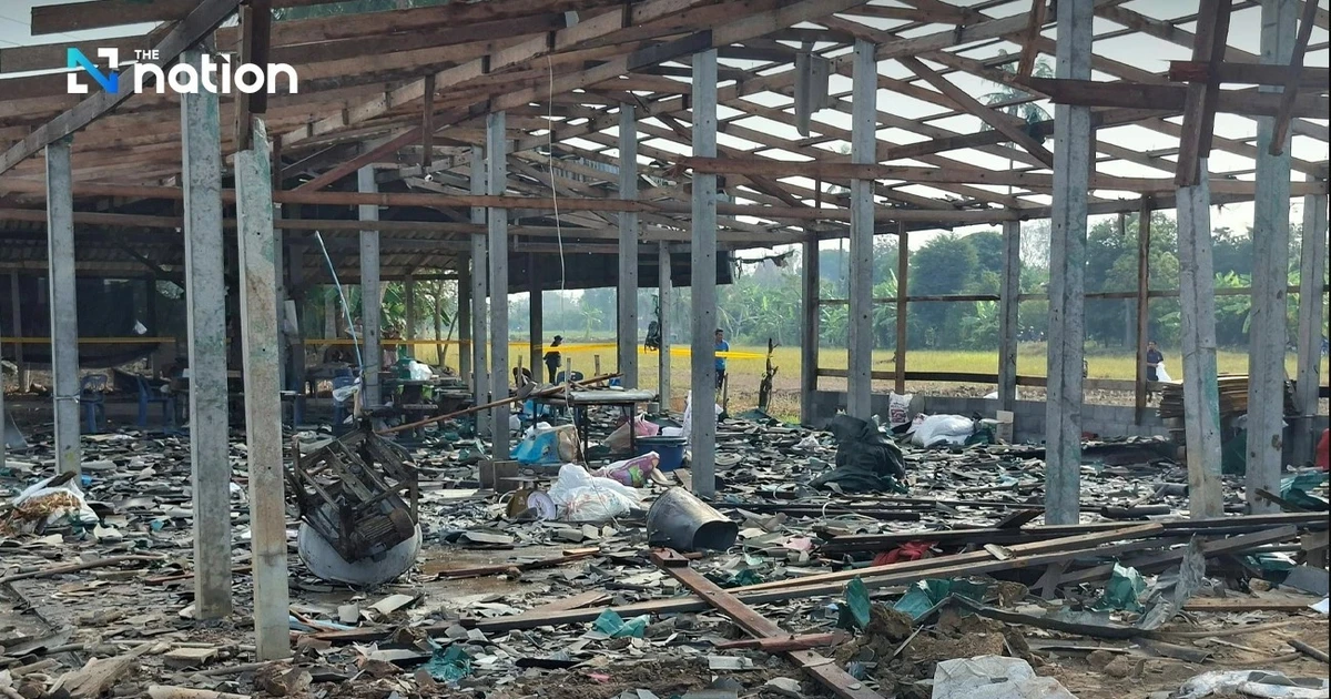 One killed as fireworks factory explodes in Thailand