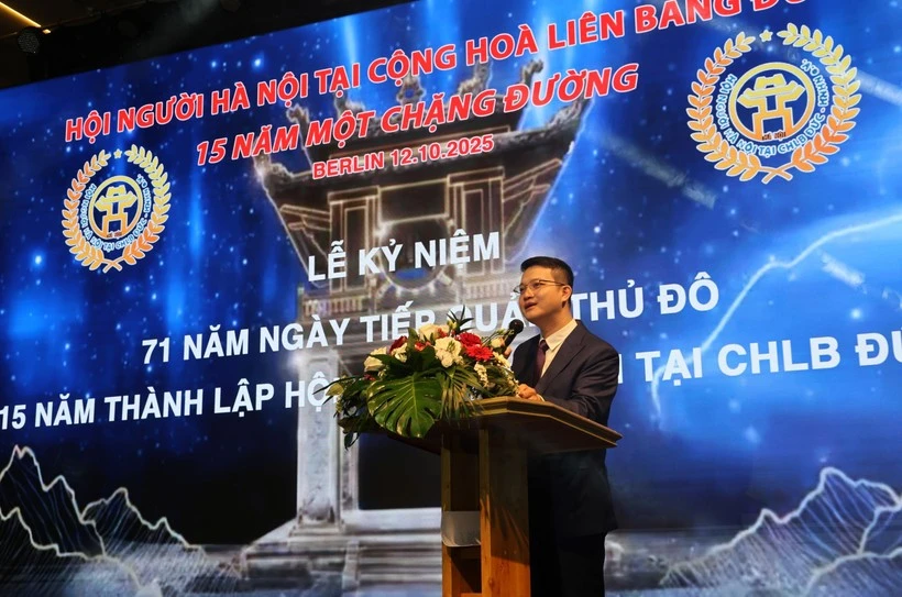 Dang Hoang Linh, Counsellor of the Vietnamese Embassy in Germany (Photo: VNA)