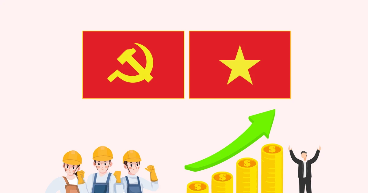 Gallery - 14th Party Congress Sets 10% GDP Growth, $8,500 Income Target by 2030 | Vietnam+ (VietnamPlus)