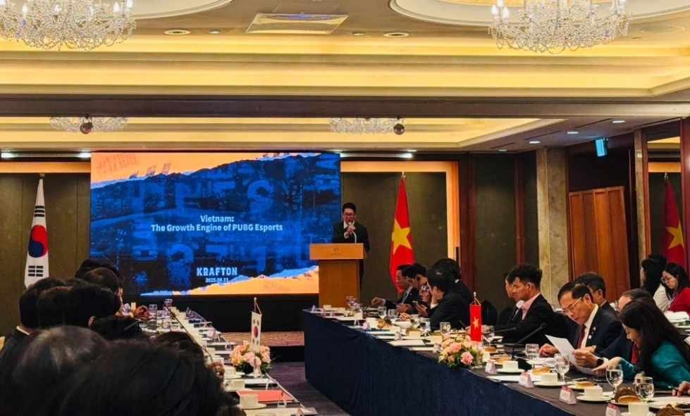 At the Viet Nam – Republic of Korea (RoK) dialogue on cultural industry cooperation in Seoul on August 11 (Photo: daibieunhandan.vn) 