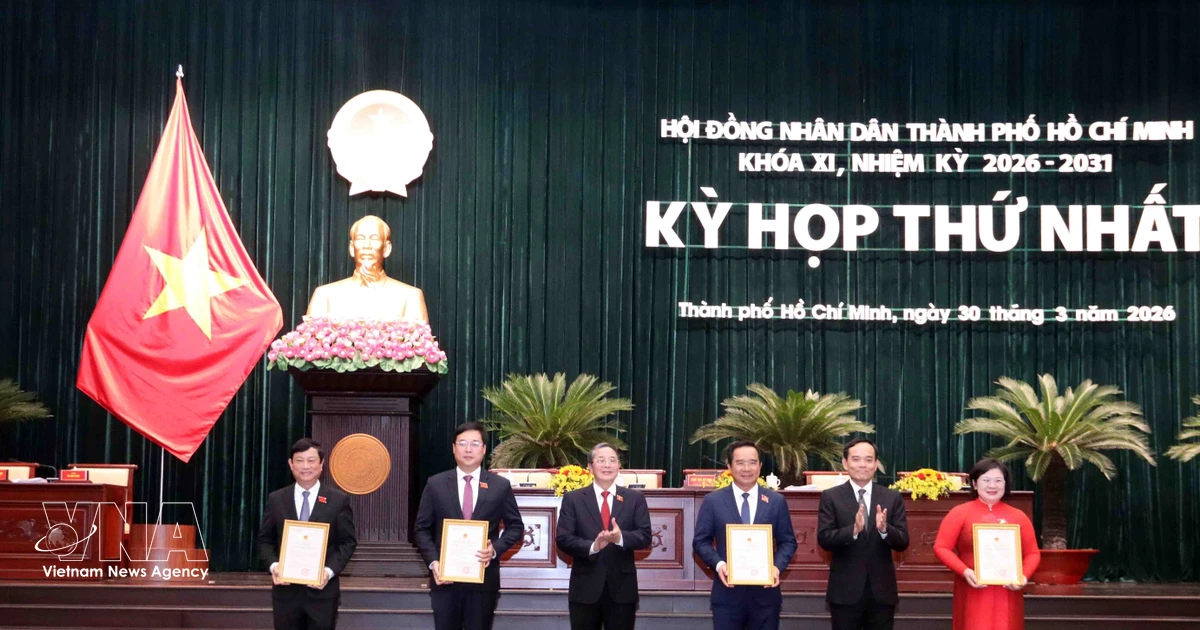 Nguyen Van Duoc re-elected Chairman of Ho Chi Minh City People’s Committee for 2026–2031